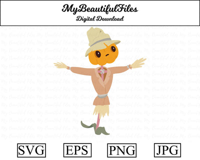 Scarecrow - Halloween SVG MyBeautifulFiles 