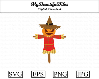 scarecrow - halloween SVG MyBeautifulFiles 