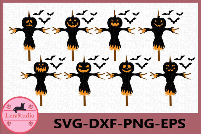 Scarecrow Halloween Svg SVG Lerastudio 
