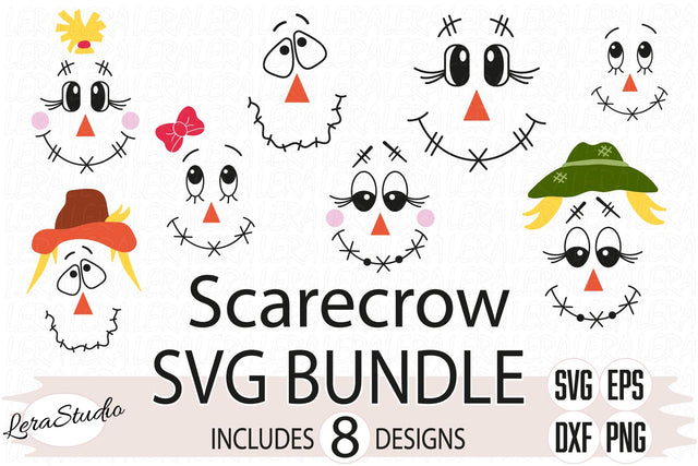 Scarecrow Halloween Svg SVG Lerastudio 