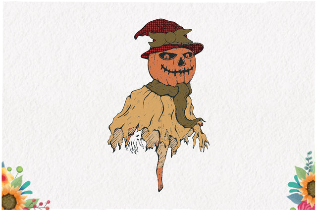 Scarecrow Pumpkin Sublimation Sublimation Jagonath Roy 