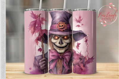 Scarecrow Tumbler wrap Sublimation Luvleigh Digitals 