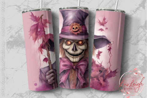 Scarecrow Tumbler wrap Sublimation Luvleigh Digitals 