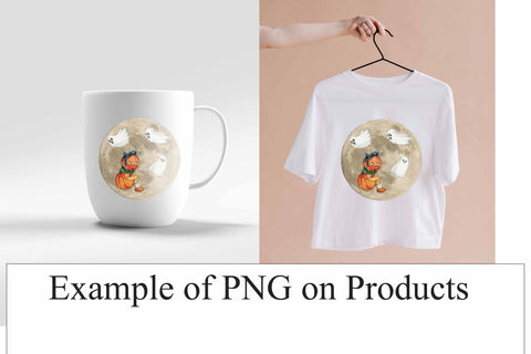 Scaredy Pumpkin Halloween PNG for Sublimation Sublimation Digital Honeybee 