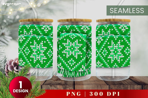Scarf Can Glass Bundle | Christmas | Libbey Glass SVG SvgOcean 
