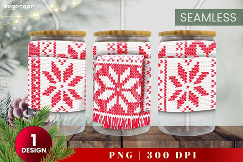 Scarf Can Glass Bundle | Christmas | Libbey Glass SVG SvgOcean 