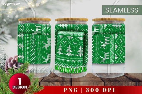 Scarf Can Glass Bundle | Christmas | Libbey Glass SVG SvgOcean 
