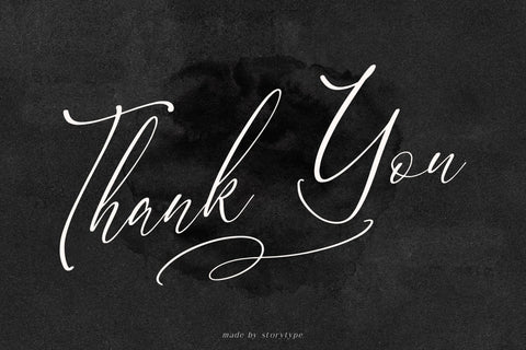 Scarlet Flettcher - Elegant Calligraphy Font Font Storytype Studio 