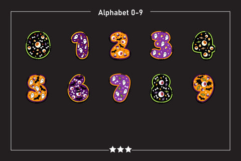 Scary Color Fonts Font Fox7 By Rattana 