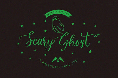 Scary Ghost | Halloween Font | Doodles Font Jimtype Studio 
