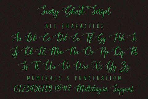 Scary Ghost | Halloween Font | Doodles Font Jimtype Studio 