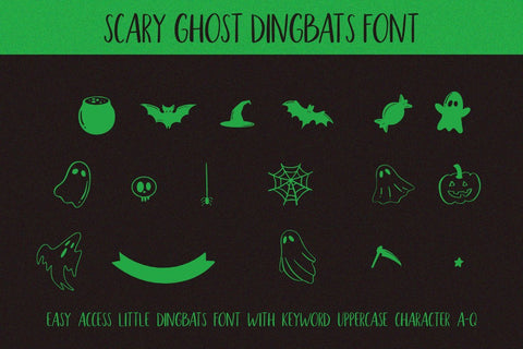 Scary Ghost | Halloween Font | Doodles Font Jimtype Studio 
