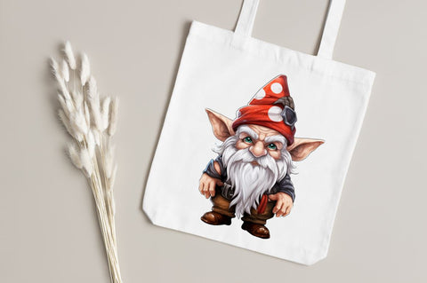 Scary Gnome Sublimation Clipart Bundle Sublimation Regulrcrative 