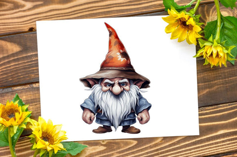 Scary Gnome Sublimation Clipart Bundle Sublimation Regulrcrative 