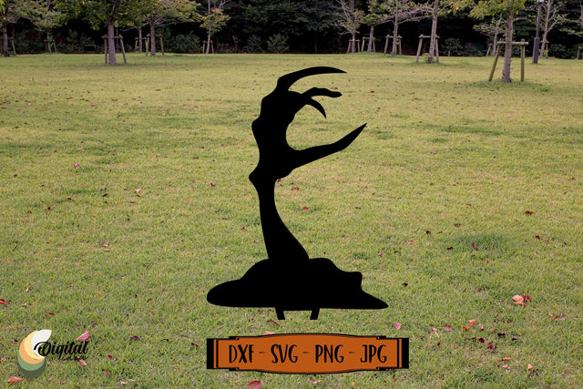 Scary Halloween decor Laser Cut. Halloween garden design SVG SVG Evgenyia Guschina 