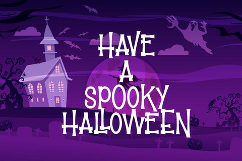 Scary Halloween Font love script 