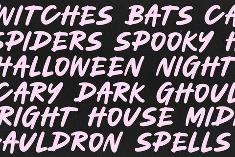 Scary House - Spooky Halloween Font SVG KA Designs 