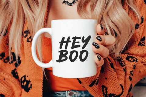 Scary House - Spooky Halloween Font SVG KA Designs 