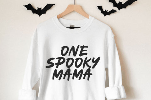 Scary House - Spooky Halloween Font SVG KA Designs 