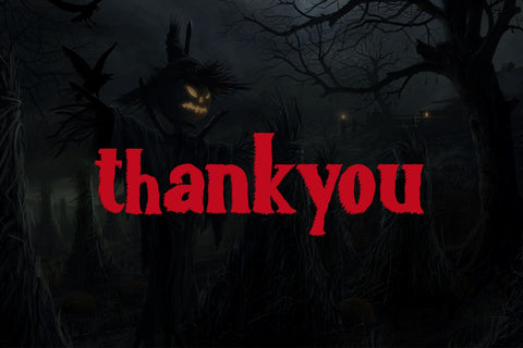 Scary Light Font Prasetya Letter 