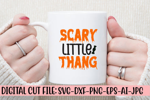 Scary Little Thang SVG Cut File SVG Syaman 