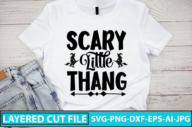 Scary Little Thang SVG Cut File SVG Syaman 