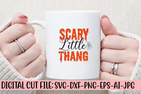 Scary Little Thang SVG Cut File SVG Syaman 