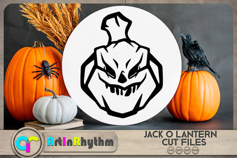 Scary pumpkin SVG / Jack o lantern SVG SVG Artinrhythm shop 