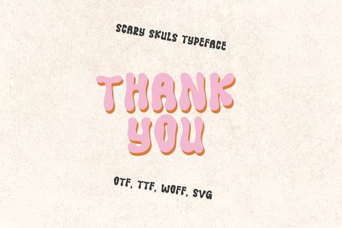 Scary Skuls - Spooky Display Font Font Masyafi Studio 