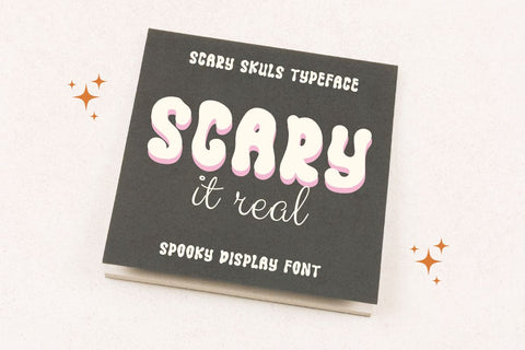 Scary Skuls - Spooky Display Font Font Masyafi Studio 