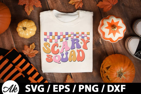 Scary squad Retro SVG SVG akazaddesign 