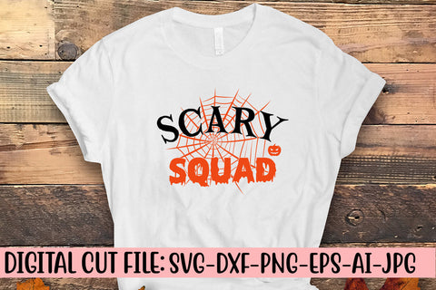 Scary Squad SVG Cut File SVG Syaman 