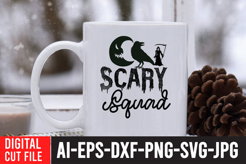 Scary Squad SVG Design SVG BlackCatsMedia 