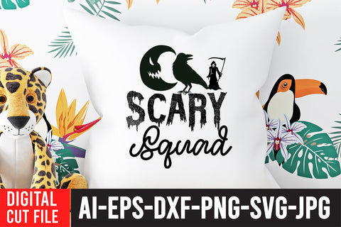 Scary Squad SVG Design SVG BlackCatsMedia 