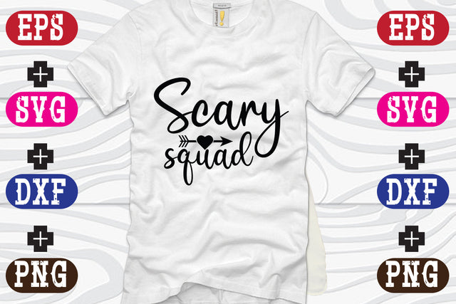 Scary squad SVG Nurstore 
