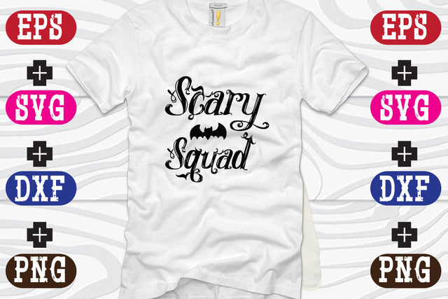 Scary squad SVG Nurstore 