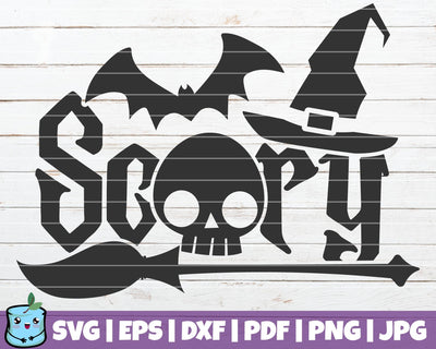 Scary SVG MintyMarshmallows 
