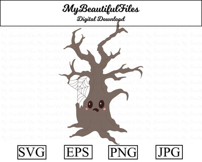 Scary Tree - Halloween SVG MyBeautifulFiles 