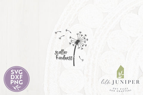 Scatter Kindness SVG | Dandelion SVG SVG LilleJuniper 