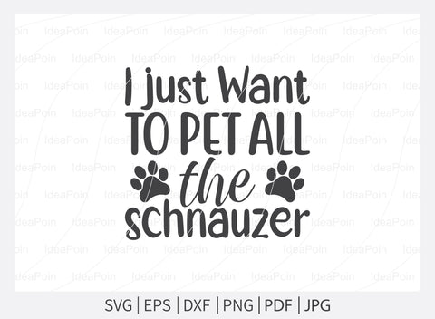 Schnauzer SVG Bundle, Schnauzer SVG, Dog Lover svg, Schnauzer Dog quotes, Schnauzer t-shirt design, Dog silhouette svg, Dog breed svg SVG Dinvect 