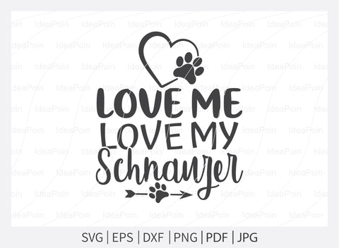 Schnauzer SVG Bundle, Schnauzer SVG, Dog Lover svg, Schnauzer Dog quotes, Schnauzer t-shirt design, Dog silhouette svg, Dog breed svg SVG Dinvect 