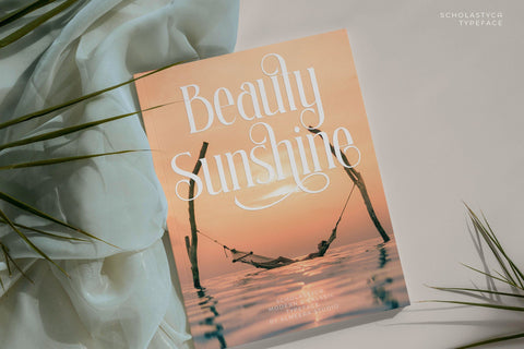 Scholastyca | Serif Typeface Font studioalmeera 