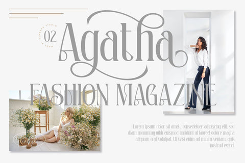 Scholastyca | Serif Typeface Font studioalmeera 