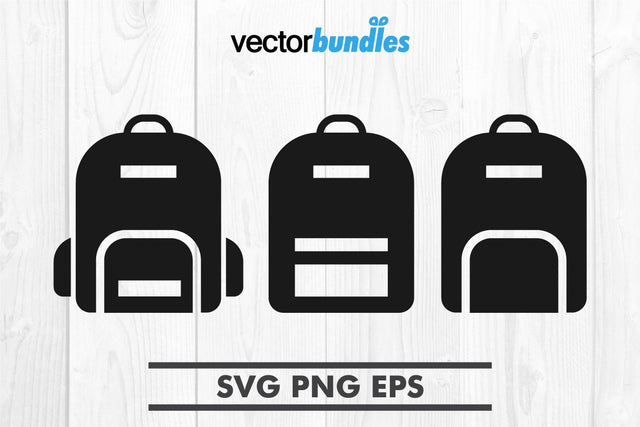School bag clip art svg SVG vectorbundles 