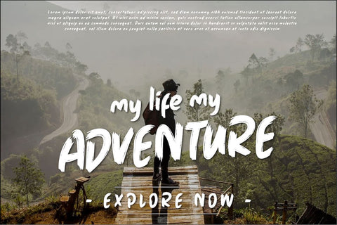 School Bag Font twinletter 