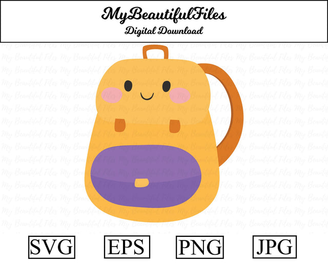 school bag - school SVG MyBeautifulFiles 