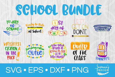 School Bundle SVG SavanasDesign 