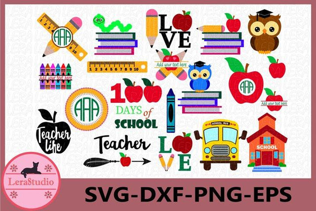 School Bundle svg SVG Lerastudio 