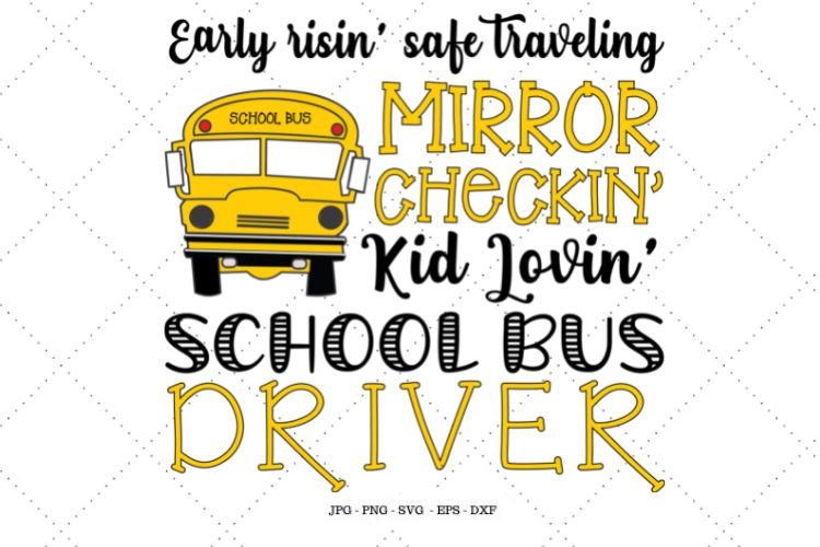 School Bus Driver, Bus Driver, School Clip Art, School Bus, School Svg, School Gift, Teacher Gift Idea, Yellow School Bus SVG SVG Digital Designer 