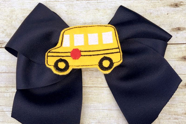 School Bus Feltie ITH in the Hoop Applique Embroidery Embroidery/Applique DESIGNS Designed by Geeks 